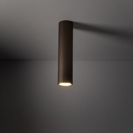 Točkovna svetilka TUNE L 1xGU10/10W/230V 24 cm rjava