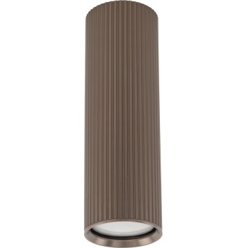 Točkovna svetilka TUNE M 1xGU10/10W/230V 17 cm rjava