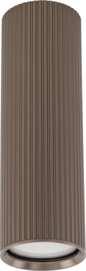 Točkovna svetilka TUNE M 1xGU10/10W/230V 17 cm rjava