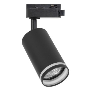 Točkovna svetilka za enofazni tirni sistem PIPE 1xGU10/10W/230V črna
