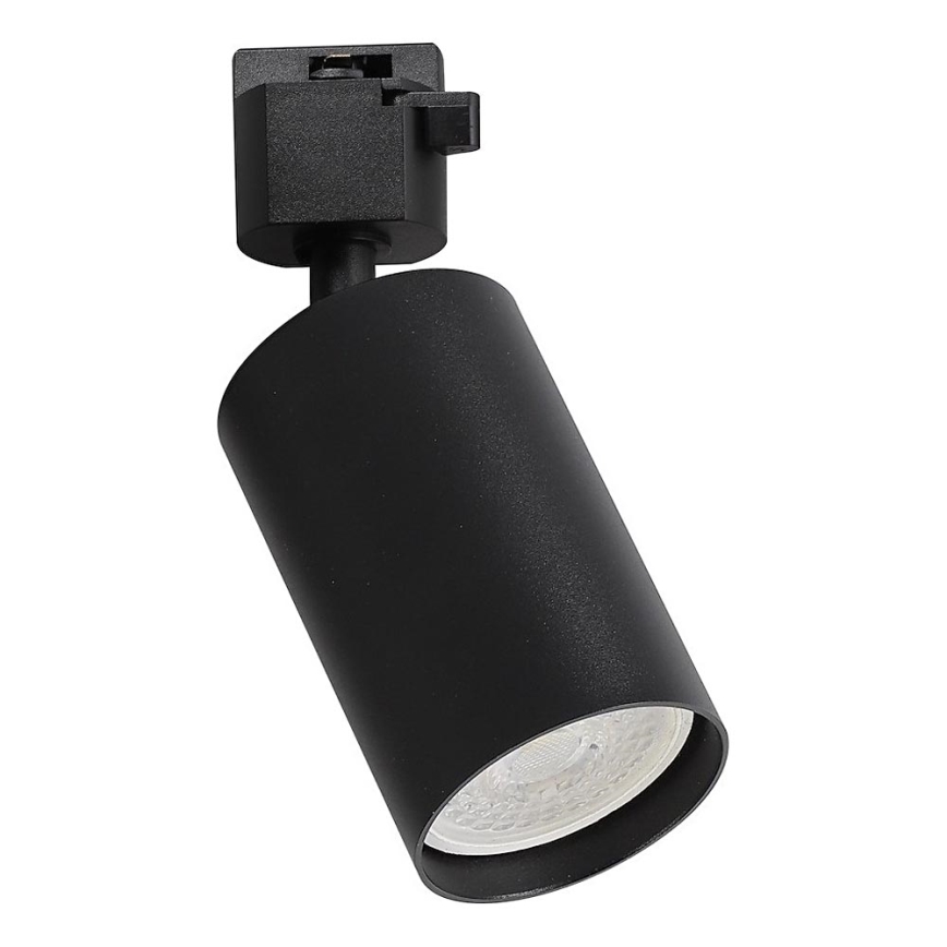 Točkovna svetilka za enofazni tirni sistem TIGER 1xGU10/10W/230V, črna