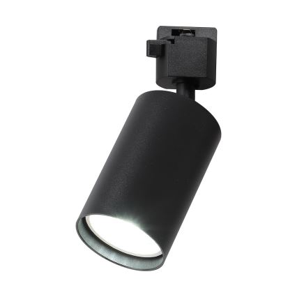 Točkovna svetilka za enofazni tirni sistem TIGER 1xGU10/10W/230V, črna