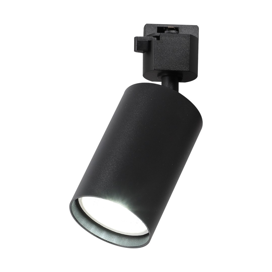 Točkovna svetilka za enofazni tirni sistem TIGER 1xGU10/10W/230V, črna