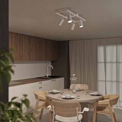 Točkovno svetilo 4xGU10/30W/230V, belo