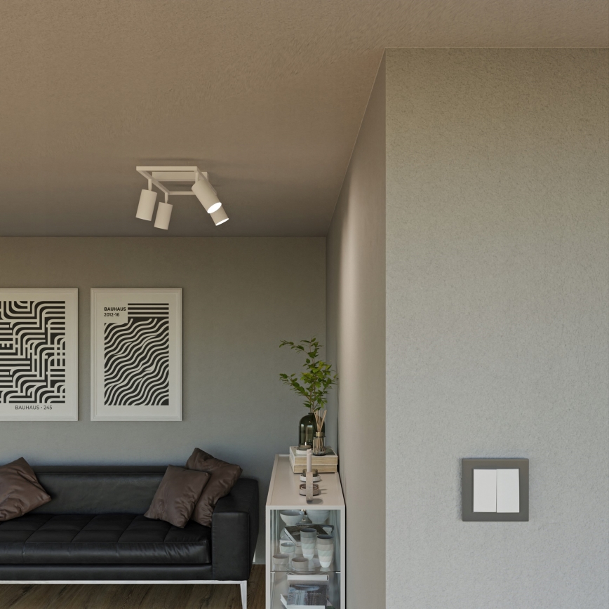 Točkovno svetilo 4xGU10/30W/230V, belo