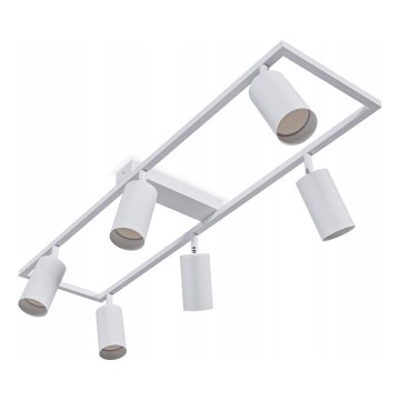 Točkovno svetilo 6xGU10/30W/230V belo