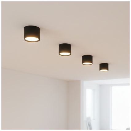 Točkovno svetilo OH12S 1xGX53/35W/230V 5 cm črno