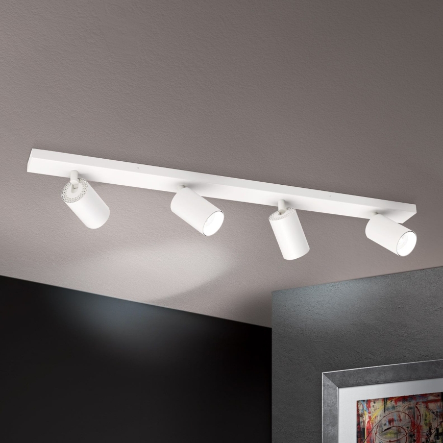 Točkovno svetilo SEAN 4xGU10/13W/230V belo