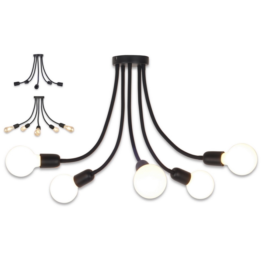 Top Light Galileo 5 C - Lestenec na drogu 5xE27/40W/230V