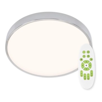 Top Light Kovinski 40CR Daljinski upravljalnik - LED Zatemnitvena stropna svetilka METAL LED/51W/230V sijajni krom + Daljinski upravljalnik