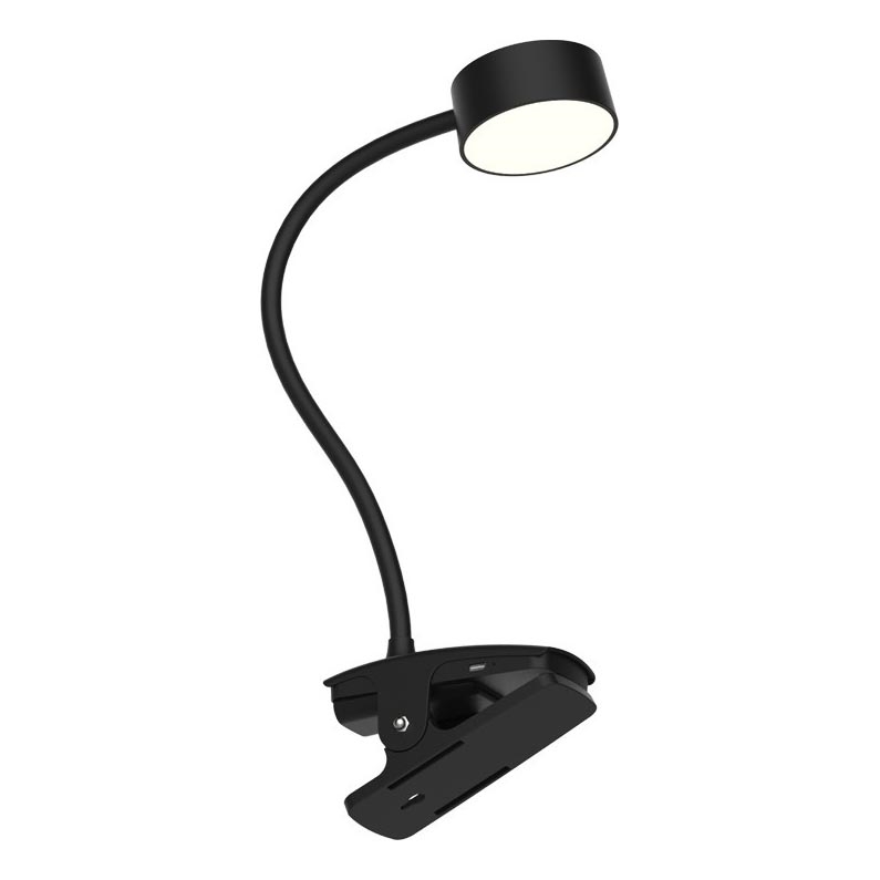 Top Light - LED Dimmabilna dotikova namizna svetilka s klipom BELLA LED/4,8W/5V 3000-6500K crna