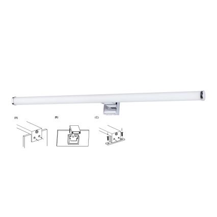 Top Light - LED Kopalniška luč za osvetlitev ogledala OREGON LED/9W/230V 60 cm IP44