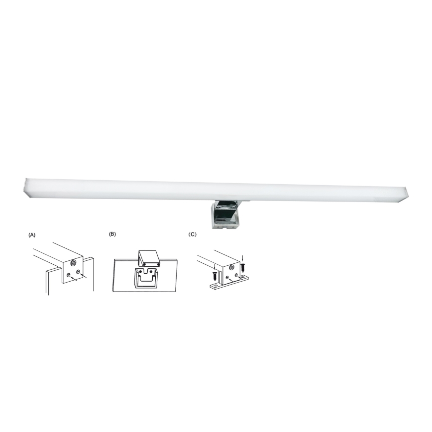 Top Light - LED Kopalniška luč za osvetlitev ogledala OREGON LED/9W/230V 60 cm IP44