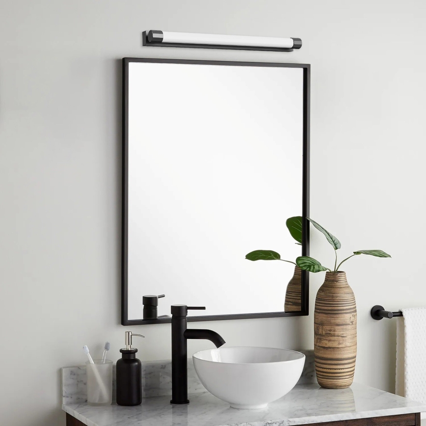 Top Light - LED kopalniška osvetlitev za ogledalo TURIA LED/12W/230V 3000/4000/6500K IP44 60 cm črna