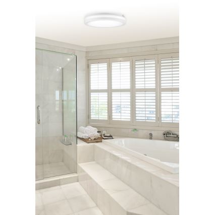 Top Light - LED stropna svetilka za kopalnico COMET LED/40W/230V 3000/4000/6500K IP54 bela, premer 40 cm