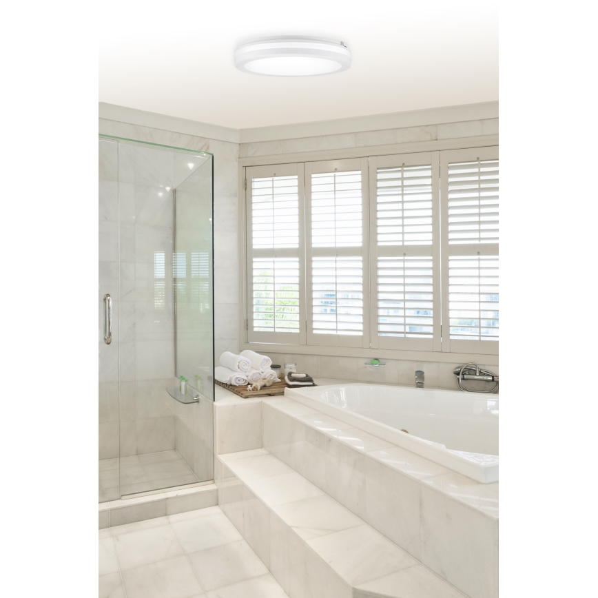 Top Light - LED stropna svetilka za kopalnico COMET LED/40W/230V 3000/4000/6500K IP54 bela, premer 40 cm