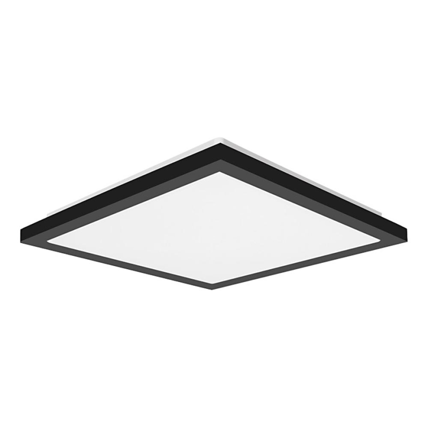 Top Light - LED Kopalniška stropna svetilka ONYX LED/10W/230V IP44 3000/4000/6500K 28x28 cm črna