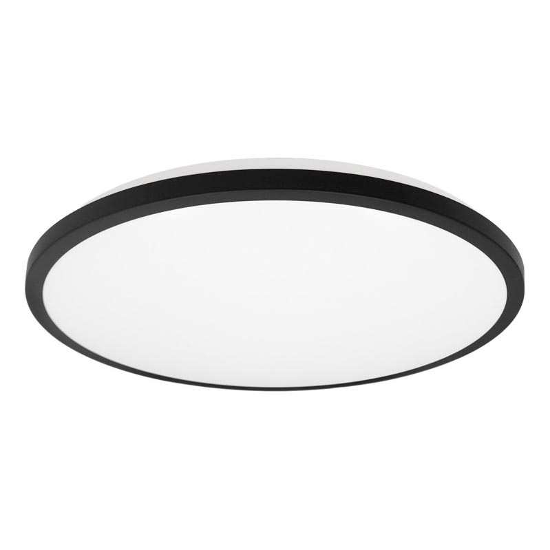 Top Light - LED Kopalniška stropna svetilka ONYX LED/10W/230V IP44 3000/4000/6500K pr. 29 cm črna