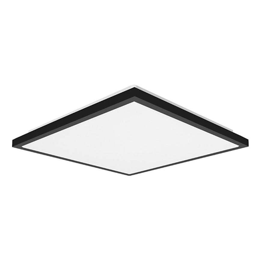 Top Light - LED Kopalniška stropna svetilka ONYX LED/24W/230V IP44 3000/4000/6500K 38x38 cm črna