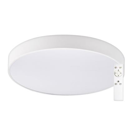 Top Light - LED Kopalniška zatemnitvena stropna svetilka PETAL LED/48W/230V IP44 3000-6500K pr. 48 cm bela + Daljinski upravljalnik