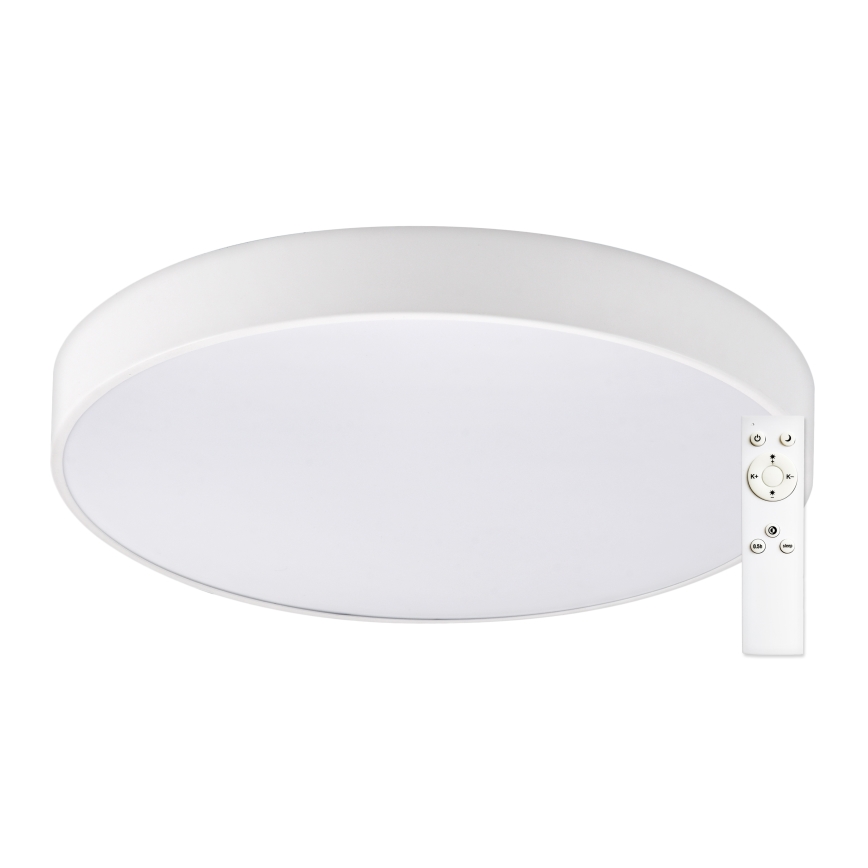 Top Light - LED Kopalniška zatemnitvena stropna svetilka PETAL LED/48W/230V IP44 3000-6500K pr. 48 cm bela + Daljinski upravljalnik