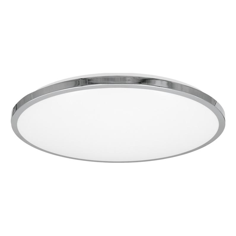 Top Light - LED Kopalniška stropna svetilka SILVER LED/18W/230V IP44 3000/4000/6500K pr. 34 cm sijajni krom