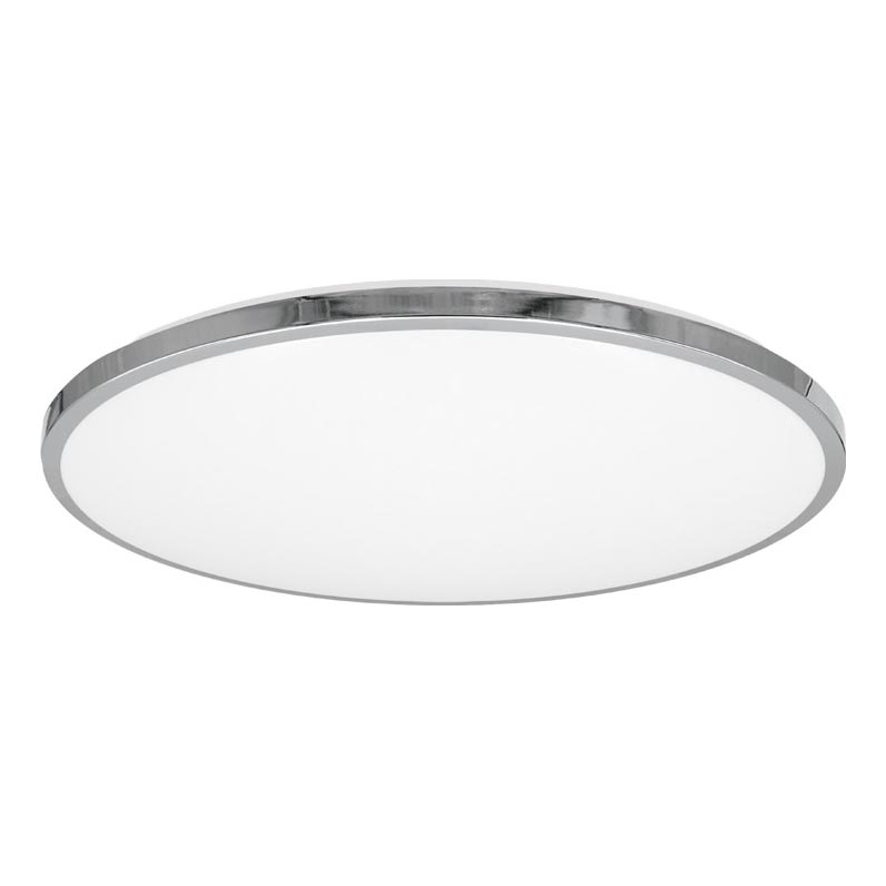 Top Light - LED Kopalniška stropna svetilka SILVER LED/24W/230V IP44 3000/4000/6500K pr. 39 cm sijajni krom