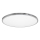Top Light - LED Kopalniška stropna svetilka SILVER LED/24W/230V IP44 3000/4000/6500K pr. 39 cm sijajni krom