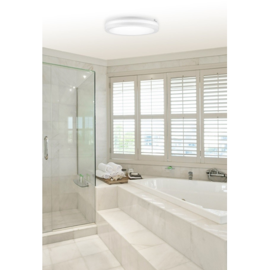Top Light - LED Kopalniška svetilka COMET LED/15W/230V 3000/4000/6500K IP54 pr. 20 cm bela