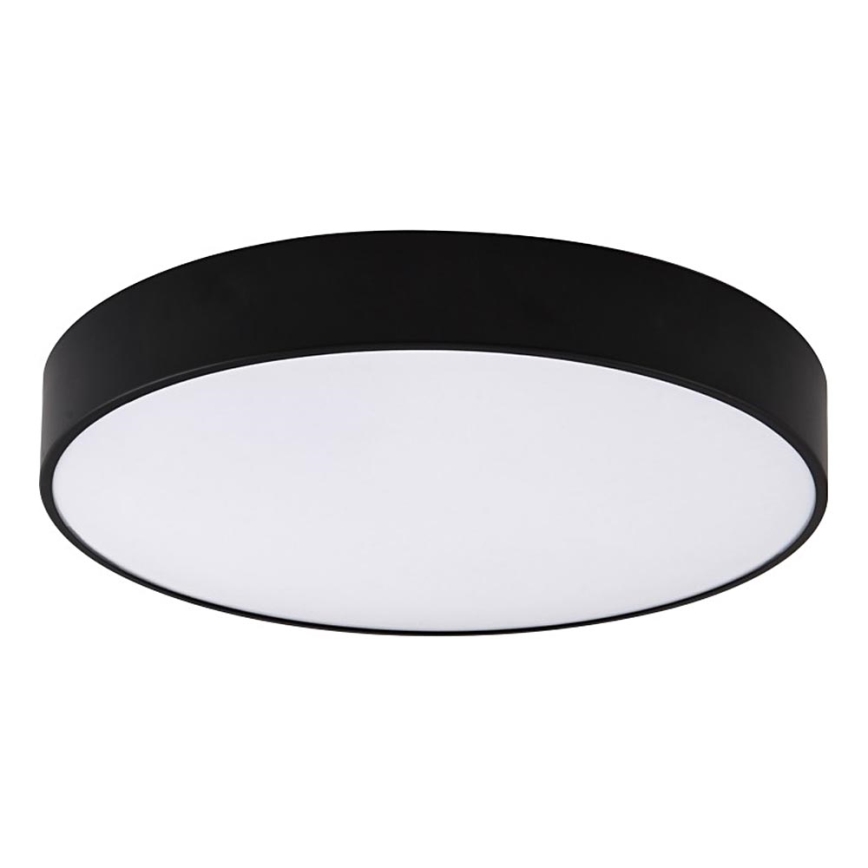 Top Light - LED Kopalniška zatemnitvena stropna svetilka PETAL LED/48W/230V IP44 3000-6500K pr. 48 cm črna + Daljinski upravljalnik