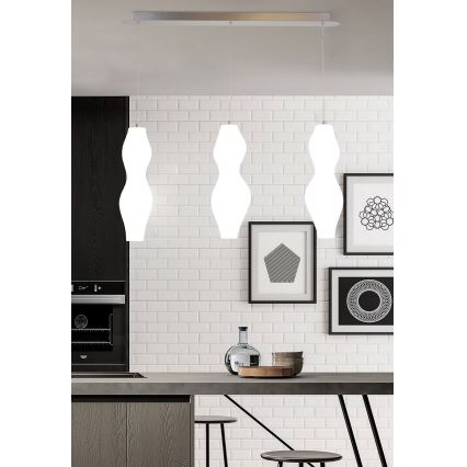 Top Light - LED Lestenec na vrvici VENUS 3xLED/20W/230V 4000K