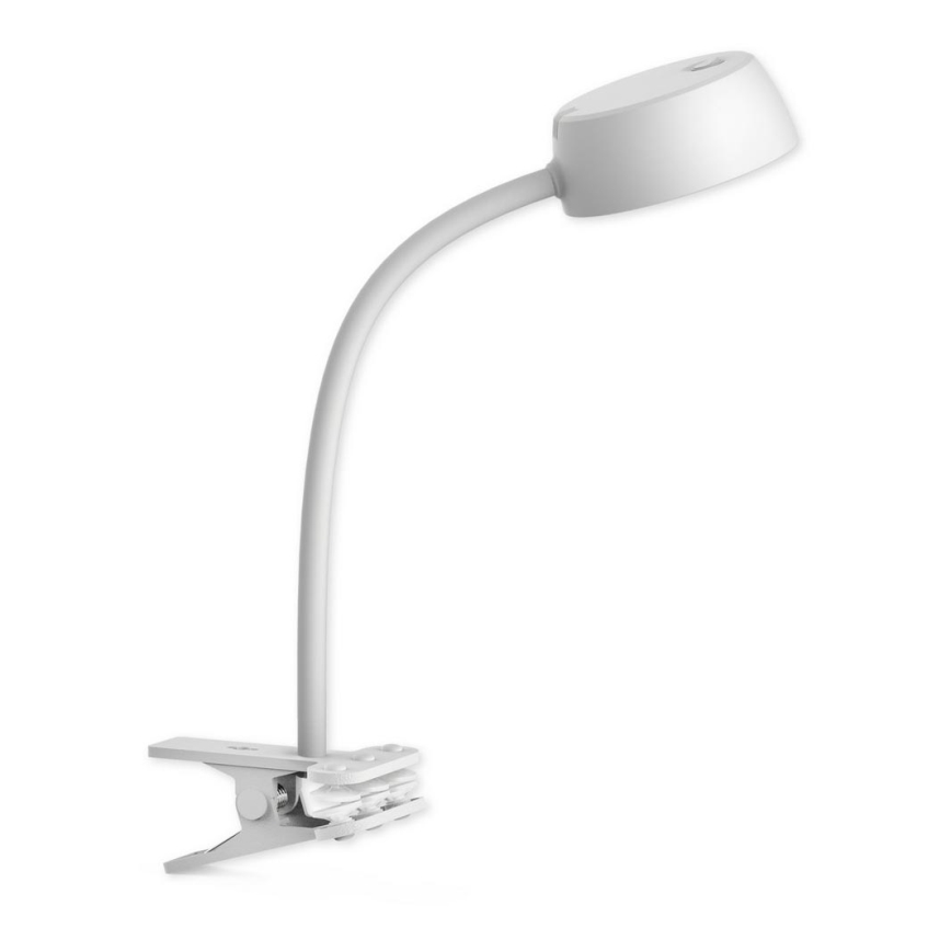 Top Light - LED Namizna svetilka s sponko LED/4,5W/230V bela