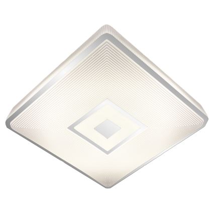 Top Light - LED RGB Zatemnitvena stropna svetilka RAINBOW LED/24W/230V kvadraten + Daljinski upravljalnik