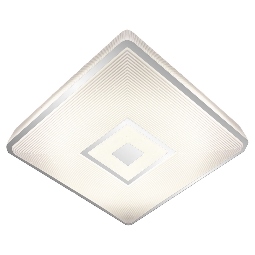 Top Light - LED RGB Zatemnitvena stropna svetilka RAINBOW LED/24W/230V kvadraten + Daljinski upravljalnik