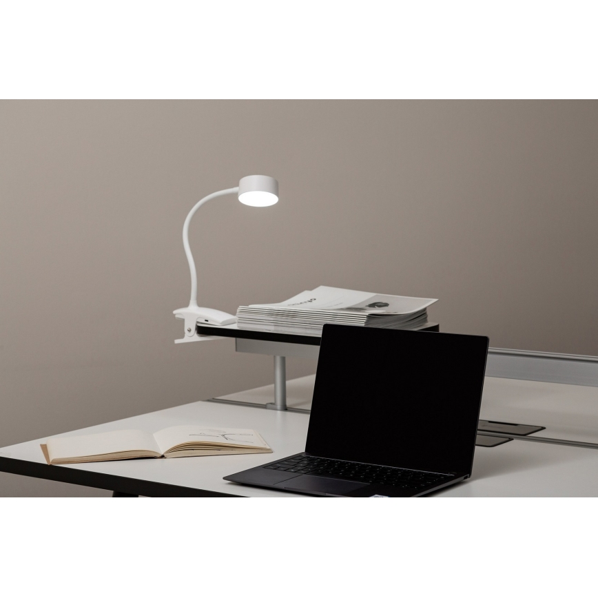 Top Light - LED Senzorna namizna svetilka z nosilcem BELLA LED/4,8W/5V 3000-6500K bela