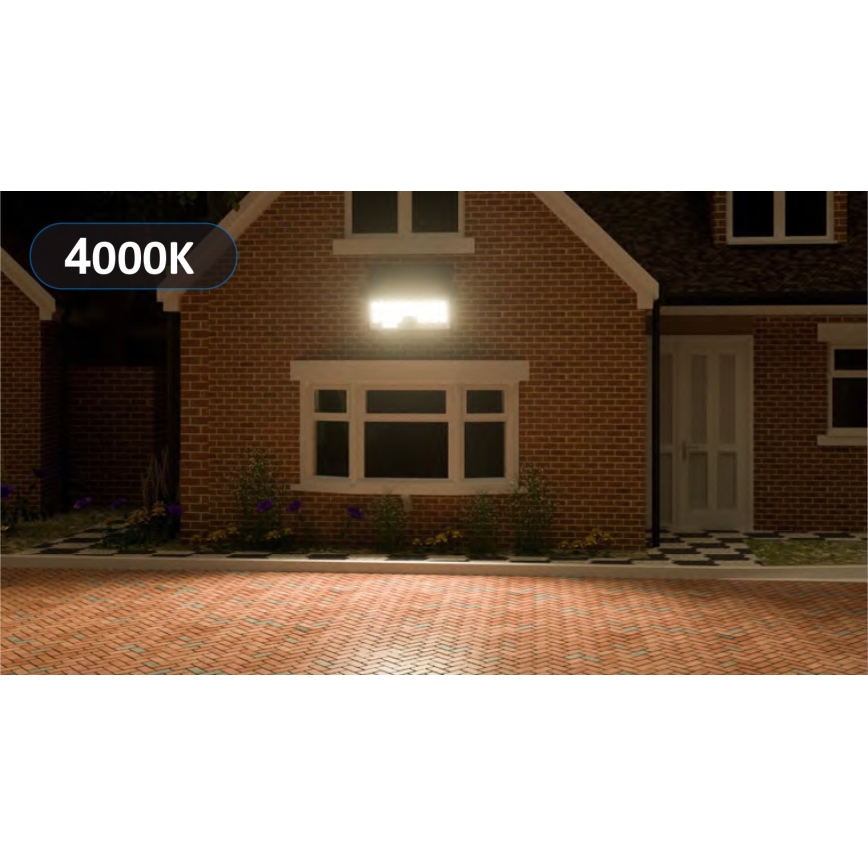 Top Light - LED Solarna stenski reflektor s senzorjem HELEON PRO LED/8W/3,7V IP65 4000K 2600 mAh