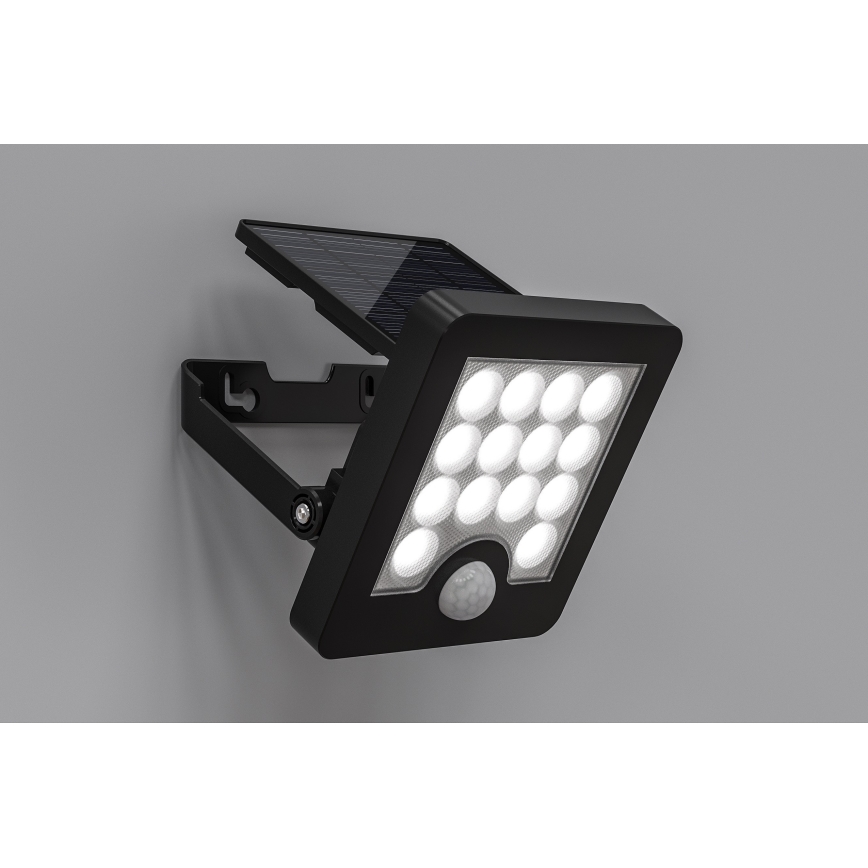 Top Light - LED Solarna stenski reflektor s senzorjem HELEON S LED/5W/3,7V IP65 4000K 1800 mAh