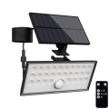 Top Light - LED Solarni stenski reflektor s senzorjem HELEON VARIO LED/8W/3,7V IP65 4000K + Daljinski upravljalnik