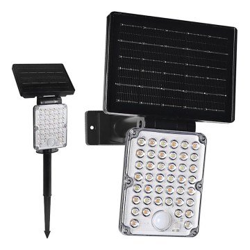 Top Light - LED Solarno svetilo s senzorjem 3 v 1 ZENITH LED/10W/3,7V 3000/4000/6500K IP54 2400 mAh
