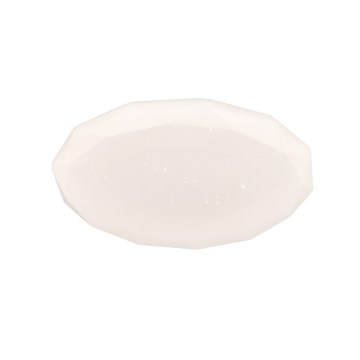 Top Light - LED stropna kopalniška svetilka SPARKLE LED/40W/230V 3000/4000/6500K IP44 premer 39 cm bela