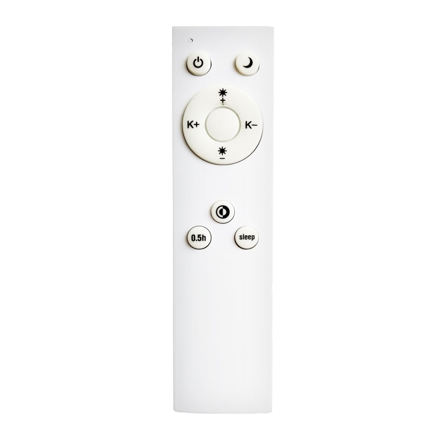Top Light - LED Zatemnitvena stropna svetilka REVIT LED/50W/230V 3000-6500K 50x50 cm bela + Daljinski upravljalnik