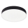 Top Light - LED stropna svetilka za kopalnico SPIRIT, LED 24 W, 230 V, 3000/4000/6500 K, IP44, premer 30 cm, črna