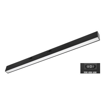Top Light - LED svetilka za pod omarico AXIS LED/15W/230V 3000/4000/6500K 60 cm črna