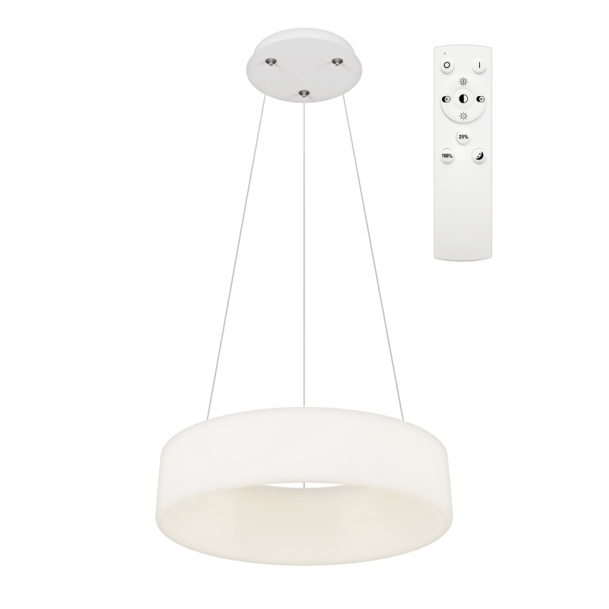 Top Light - LED Svetlobni lestenec na vrvici HALO LED/40W/230V 3000-6500K premer 44 cm + daljinski upravljalnik