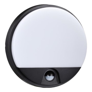 Top Light - LED Venkovna zidna svetilka z senzorjem gibanja in sumraka BARI LED/15W/230V 4000K IP54
