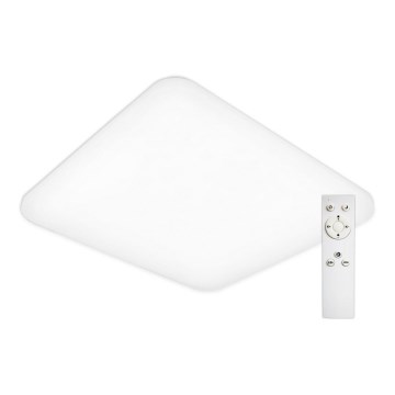 Top Light - LED Zatemnitvena stropna svetilka LED/100W/230V kvadrat + Daljinski upravljalnik