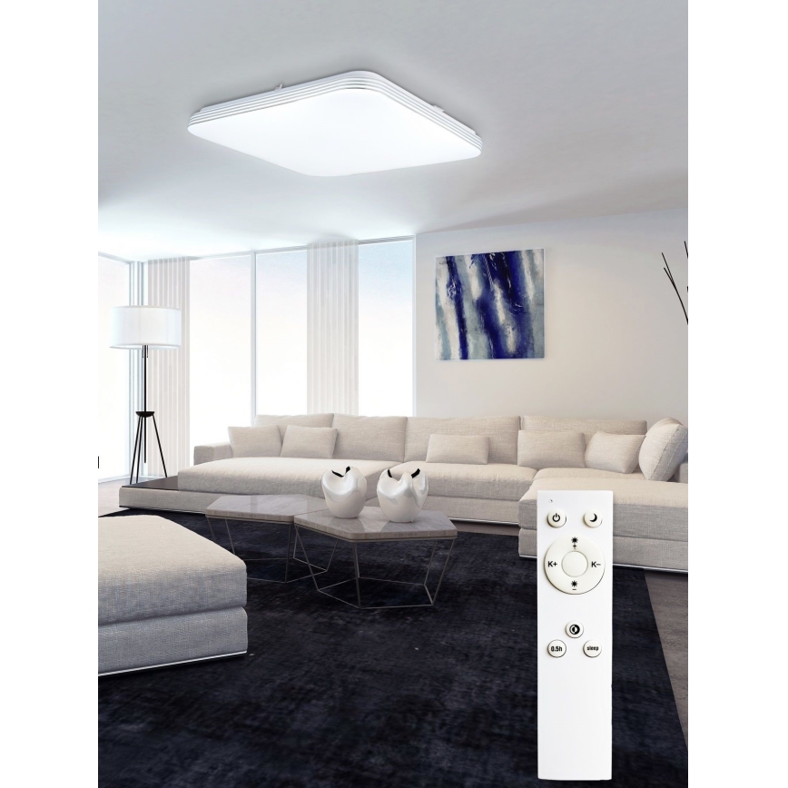 Top Light - LED Zatemnitvena stropna svetilka OCEAN LED/36W/230V 3000-6500K + Daljinski upravljalnik