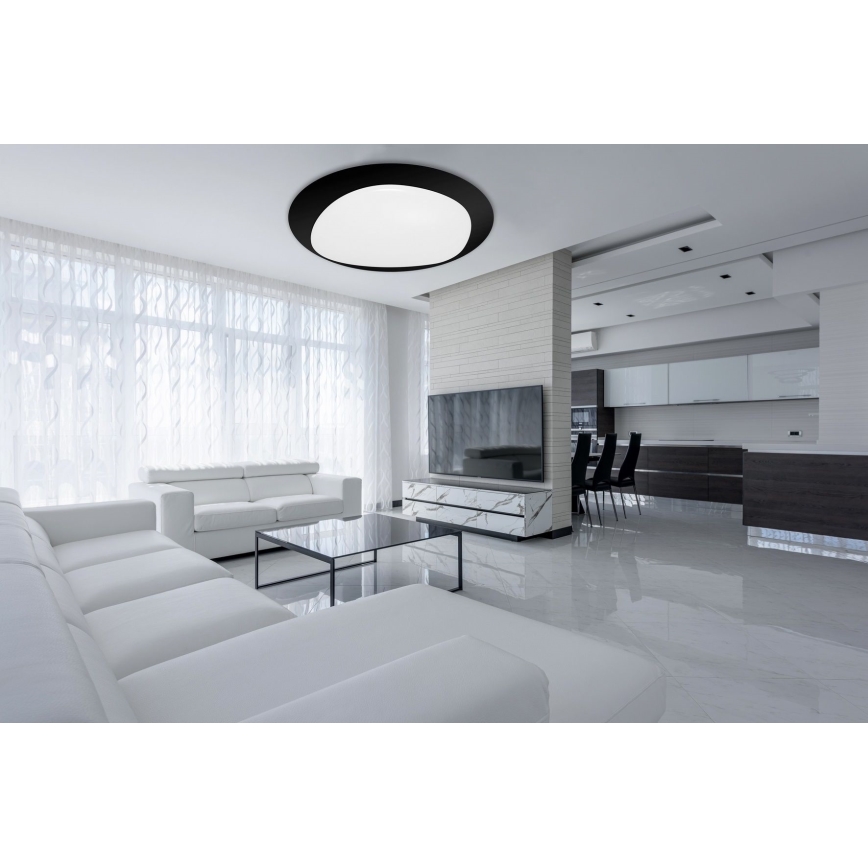 Top Light - LED Zatemnitvena stropna svetilka STONE LED/51W/230V 3000-6500K + Daljinski upravljalnik