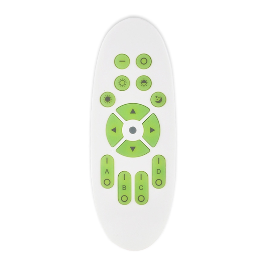 Top Light - LED Zatemnitvena stropna svetilka NORMAN LED/51W/230V pr. 39 cm črna + Daljinski upravljalnik