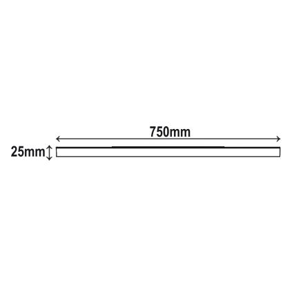 Top Light - LED Zatemnitvena stropna svetilka REVIT LED/70W/230V 3000-6500K pr. 75 cm bela + Daljinski upravljalnik